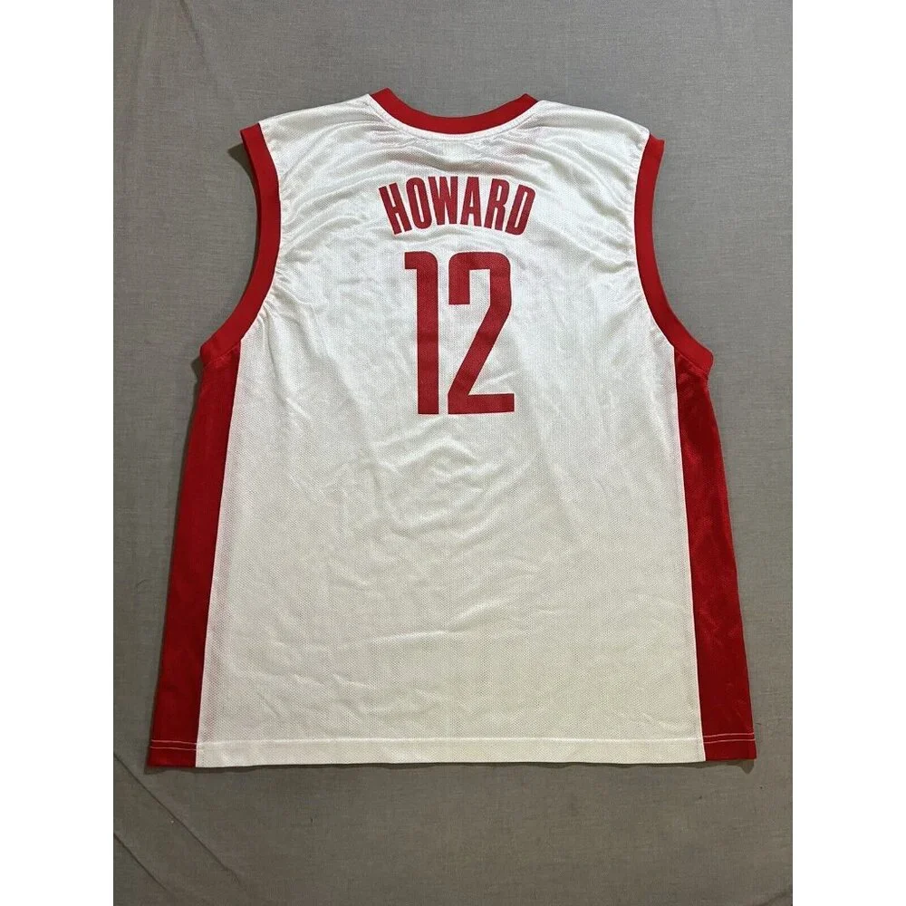 Houston Rockets Dwight Howard #12 Jersey Men's XL White‎ NBA Basketball
